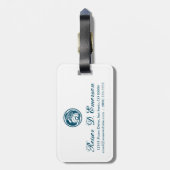 スケレオルカ ラゲッジタグ (裏面縦)