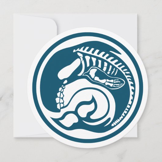 スケレオルカ 招待状 (正面)