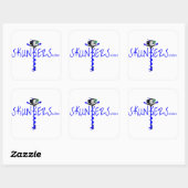 スケンカーオーガーステッカー スクエアシール (シート)