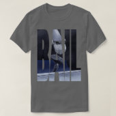 スケーおもしろいタボーディングHC Tシャツ (デザイン正面)