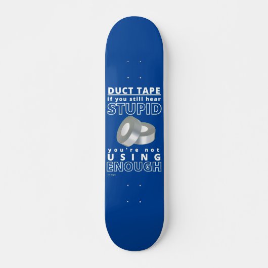 スケーおもしろいトボード「DUCT TAPE...2」 スケートボード (正面)
