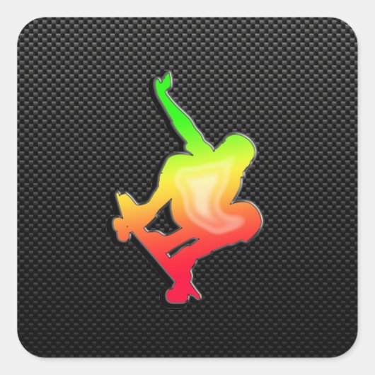 スケーお洒落トボード スクエアシール (正面)