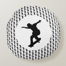 スケーやる気を起こさせるトボード引用文グッドタイム常時 ラウンドクッション