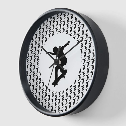 スケーやる気を起こさせるトボード引用文 壁時計 (傾斜)