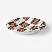 スケーカラフルトボードパーソナライズされた紙ボウル ペーパーボウル (傾斜あり)