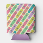 スケーカラフルボードのパタパーソナライズされたーン 缶クーラー (裏面)