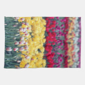 スケーギット渓谷のチューリップ展示庭園 キッチンタオル (横)