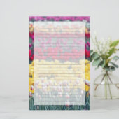 スケーギット渓谷のチューリップ展示庭園 便箋 (スタンド正面)