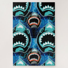 スケークマニアおもしろいマンガイラストレーション ジグソーパズル