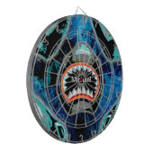 スケークマニアおもしろいマンガイラストレーション ダーツボード (正面左)