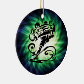 スケークールター;スケートボーダー セラミックオーナメント (右)