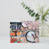 スケークールトボード落書き ポストカード (スタンド正面)