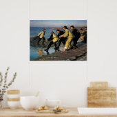 スケーゲンノースビーチ ポスター (キッチン)