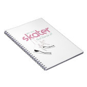 スケーターが着陸 ノートブック (右側)