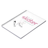 スケーターが着陸 ノートブック (左側)