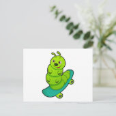 スケーターのキャタピラー ポストカード (スタンド正面)