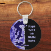 スケーターのキーチェーン キーホルダー (正面)