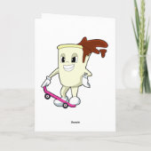 スケーターのコーヒー カード (裏面)