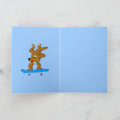 スケーターのドギー カード (内部)