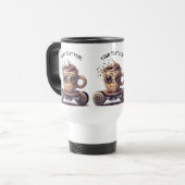 スケーターの中の相互コーヒー トラベルマグ (正面左)