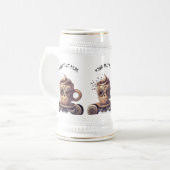 スケーターの中の相互コーヒー ビールジョッキ (正面左)