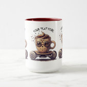 スケーターの中の相互コーヒー マグカップ (中央)