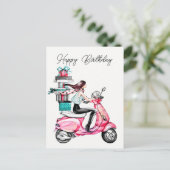 スケーターの少女 ポストカード (スタンド正面)