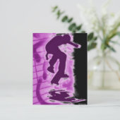 スケーターはがき ポストカード (スタンド正面)