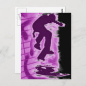 スケーターはがき ポストカード (正面/裏面)