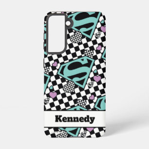 スケーターガールスーパーガールハートSシールド SAMSUNG GALAXY S21ケース