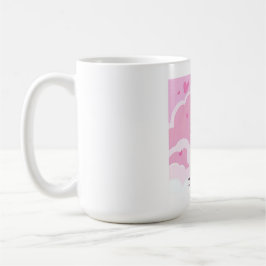 スケーターガールビーブパステルエステティックコラージュ コーヒーマグカップ