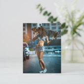 スケーターガール ポストカード (スタンド正面)