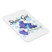 スケーターガール マグネット (右側)