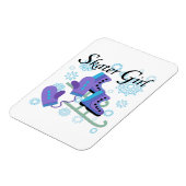 スケーターガール マグネット (左側)