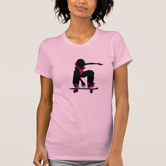 スケーターガールTシャツ Tシャツ (正面)