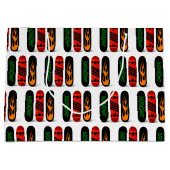 スケータークールスケートボパーソナライズされたード ラージペーパーバッグ (正面)