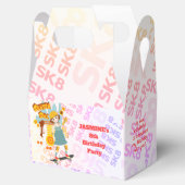 スケーターパークおもしろいガールバースデーパーティー フェイバーボックス (オープン)