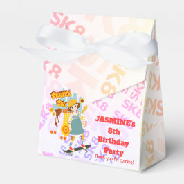 スケーターパークおもしろいガールバースデーパーティー フェイバーボックス