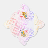 スケーターパークおもしろいガールバースデーパーティー フェイバーボックス (折り畳みなし)