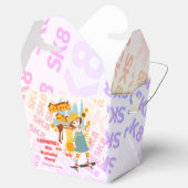 スケーターパークおもしろいガールバースデーパーティー フェイバーボックス (オープン)