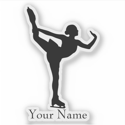 スケーター名 シール (正面)