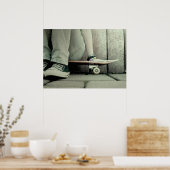 スケーター女子ポスター ポスター (キッチン)