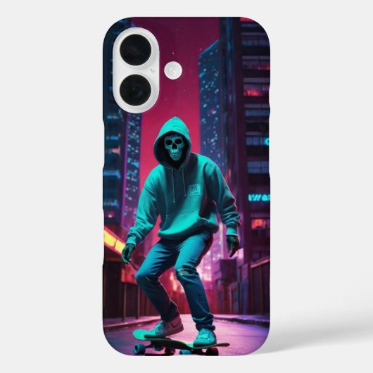 スケーター幽霊 Case-Mate iPhoneケース (裏面)