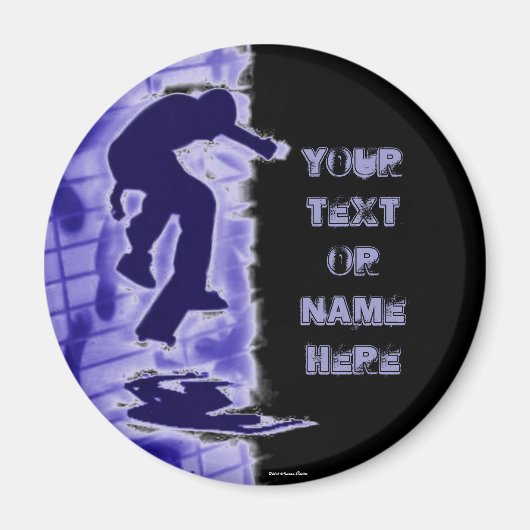 スケーター磁石 マグネット (正面)