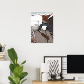 スケーター通りポスター ポスター (ホームオフィス)