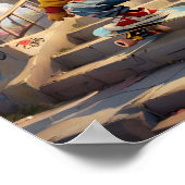 スケーター・ウィニー・ザ・ポー1 ポスター (角)