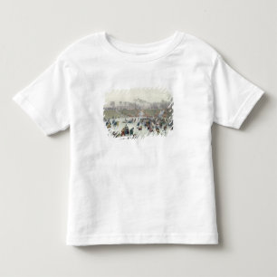 スケーター・オン・ザ・レイクアットボワデブーローニュ トドラーTシャツ