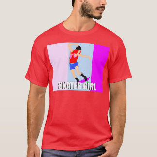 スケーター・ガール・レッドヘッド Tシャツ