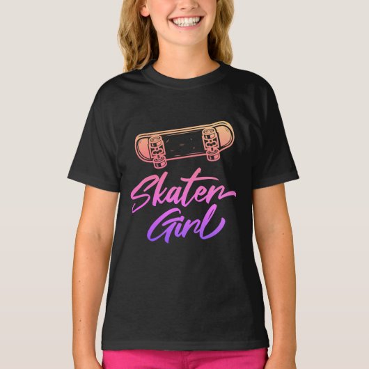 スケーター・ガール Tシャツ (正面)