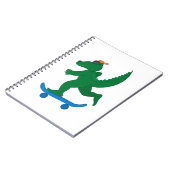 スケーター・クロコダイル ノートブック (左側)